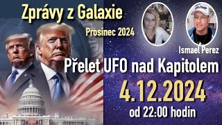 Přelet UFO nad Kapitolem Washington DC USA  Zprávy z Galaxie  Ismael Perez [upl. by Butterfield72]