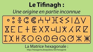 Le Tifinagh une écriture symbolique [upl. by Herates]