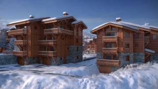 The “Glaciers” chalets  Courchevel Moriond Savoie RhoneAlpes France [upl. by Rhoads]