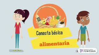 Canasta básica alimentaria [upl. by Arakat]