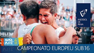 Campeonato Europeu  Andebol de Praia  Sub16 [upl. by Samantha]