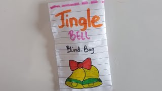 how to make Jingle Bell blind bag tutorial 💗 blindbag craftermadiha [upl. by Neural]