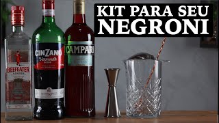 Kit Para o NEGRONI Perfeito🥃🍊 negroni drinks [upl. by Bivins729]