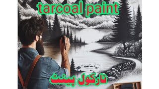 Tarcoal on roof  tarcoal on wall  tarcoal paint  Tar coal waterproof  tar coal kaise banta hai [upl. by Ji]