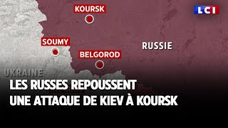 Les Russes repoussent une attaque de Kiev à Koursk [upl. by Bottali825]