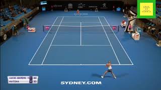 Sydney 2018  Petra Kvitova vs Mirjana Lucic Baroni  Full Highlights HD [upl. by Medovich]