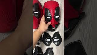 Deadpool 3 mask with half shell and full shell [upl. by Burton]