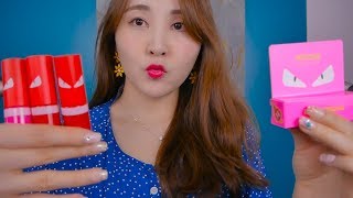 오늘은 매운맛이에요｜매운 화장품｜직접 산 입술필러 효과 립펌프 리뷰 ASMR [upl. by Wat]