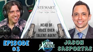 Jason Sasportas Voice Over Agent  Points of eXperience w Paul Castro Jr EP 3 [upl. by Sheedy]