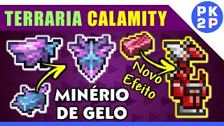 Terraria Calamity ► Minério Criogênico do Bioma de Gelo e uma Infinidade de Armas e Acessórios 34 [upl. by Eselahs728]