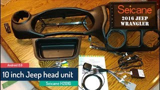 Seicane H201G  unboxing  Jeep Wrangler [upl. by Akemahs]