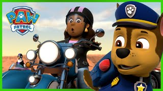 PAW Patrol Moto Pups save Mayor Goodway and more  PAW Patrol  Cartoons for Kids Compilation [upl. by Celtic969]