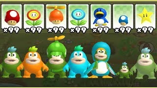 New Super Mario Bros Wii  All Spike PowerUps [upl. by Ieso]