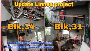 Linnea 2 project update interior and extension Blk31 and Blk34 Le moubreza phase3 EP521 [upl. by Kcirdek826]