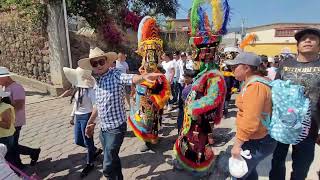 CHINELOS en el CARNAVAL de TLALNEPANTLA MORELOS [upl. by O'Mahony173]