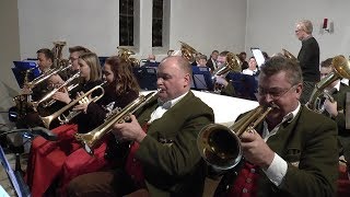 Weihnachtskonzert der Heimatkapelle Ziegelanger sorgte für eine volle Kirche [upl. by Amandie]