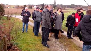 SBVJahresmedienkonferenz 2012  Rundgang auf dem Betrieb Schneider in Mattstetten [upl. by Caundra]