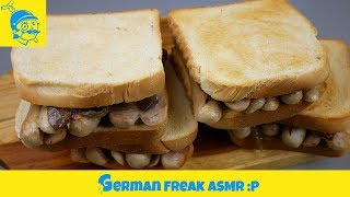 ASMR eating the best sausage sandwich no talking😋 [upl. by Ariet]