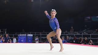 Ragan Smith USA  Floor  2017 World Championships Podium Training [upl. by Adnarahs]