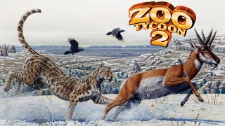 American Cheetah Exhibit Speed Build  Zoo Tycoon 2 [upl. by Enaed980]