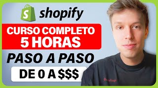 Curso GRATIS De Shopify Dropshipping  Cómo Crear Una Tienda Online y Ganar Dinero En 2025 [upl. by Harsho]