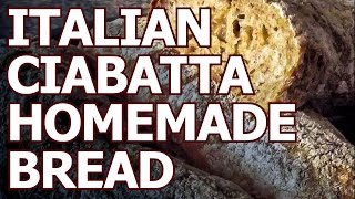 Ciabatta bread recipe [upl. by Nenney]