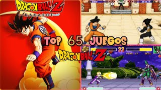 TOP 65 JUEGOS OFICIALES DE DRAGON BALL QUE PUEDES JUGAR EN ANDROID [upl. by Gilberte]