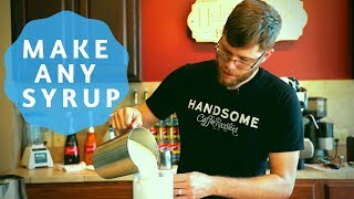 How to make any DIY Coffee Syrups [upl. by Yanehc36]