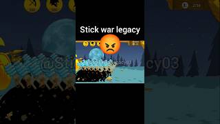 Stick war legacy game stickwar3 stickwarlegacy gameplay shorts 4k trending trend stickman [upl. by Waldron500]