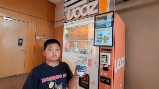 IJOOZ 100 Fresh Orange Juice Singapore Vending Machine [upl. by Nylyrehc219]