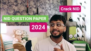 NIFT AND NID QUESTION PAPER 2024  IMPORTANT TIPS AND TRICKS [upl. by Ferneau]