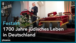 1700 Jahre jüdisches Leben in Deutschland Festakt in der Kölner Synagoge [upl. by Frans]