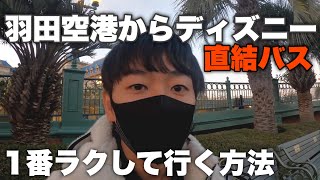 ディズニーランド直結リムジンバスで快適に行く方法 羽田空港からディズニー [upl. by Brunelle223]