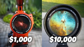 1000 vs 10000 Telescope Same Picture [upl. by Herates]