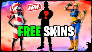 How To Get EVERY SKIN FREE in Fortnite [upl. by Helbonia]