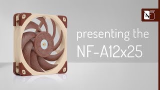 Noctua NFA12x25 nextgeneration 120mm fan [upl. by Ahsataj]