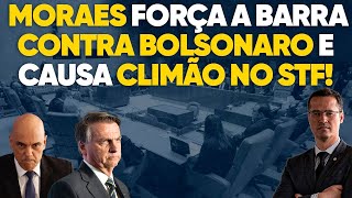 Climão ministros do STF incomodados com Moraes por atropelos no caso Bolsonaro [upl. by Chisholm]