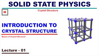 Introduction to Crystal Structure  Crystal Structure [upl. by Roumell]