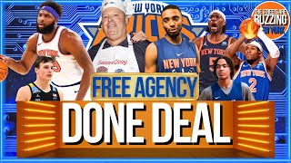 KNICKS COMPLETE BRIDGES TRADE NY gets BatesDiop Send Milton out Dadiet Kolek sign Rookie Deal [upl. by Ailad]