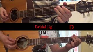 DADGAD guitar with chords Bridal jig [upl. by Ainnek837]