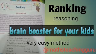 ranking reasoning  1st to 5th student [upl. by Ahcim51]