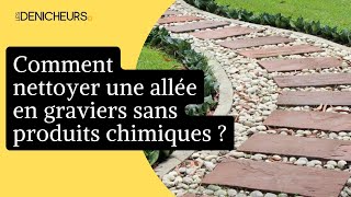 🧽Comment nettoyer une allée en graviers sans produits chimiques [upl. by Charmian]