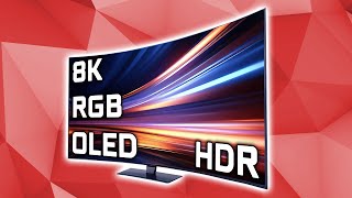 8K HDR Gaming Monitors  OLED amp Mini LED TCL Displays [upl. by Papert227]