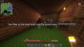 nonchalant slightly in context minecraft w friends [upl. by Denice]