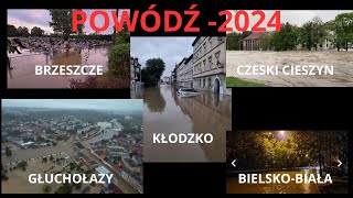 POWÓDŹ 2024 W POLSCE Głuchołazybielskobiałakłodzkobrzeszczeczeski cieszyn [upl. by Stelle738]