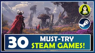 30 AMAZING Games on Steam you Must Try in 2024 [upl. by Schiro]