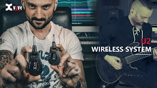 Jan Mojdis  U2 Wireless Guitar System  Xvive [upl. by Erasmo678]