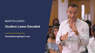 Martin Lewis Student Loans Decoded [upl. by Neelcaj]