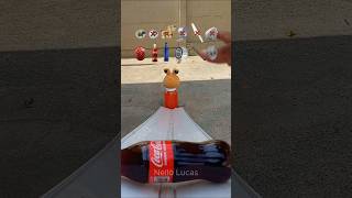 Coca Cola VS Potão de vidrococacola bottlebraking pou asmr satisfatorio [upl. by Ymij691]