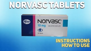 Norvasc tablets how to use Uses Dosage Side Effects Contraindications [upl. by Nohtahoj]